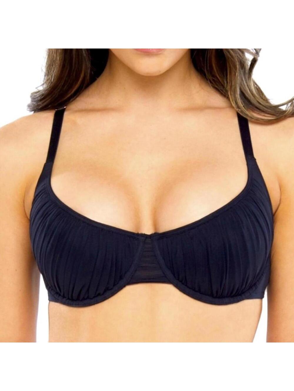 🖤 NWT Savage X Fenty Black Mesh Balconette Bra – 34B 🖤
